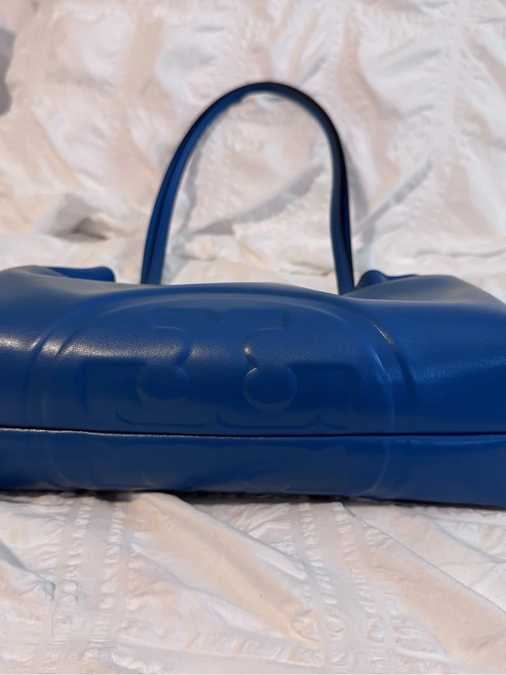 NWT Tory Burch Small Ella Blue Shoulder Bag